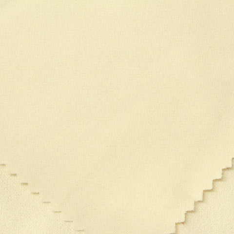 Polyester Stretch Scuba Knit Fabric, 237 gsm, 155 cm — Yellow