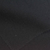 Viscose Nylon Stretch Ponte Knit Fabric, 340 gsm, 155 cm — Black — photo 1