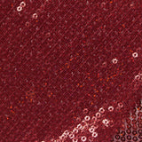 Burgundy Iridescent-Dot Knit, Polyester — photo 1