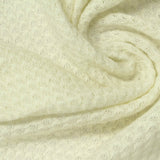 Jacquard 100% Viscose Waffle Knit Fabric, 205 gsm, 190 cm — Beige — photo 1
