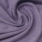 Purple Marl Rib Knit, Poly-Viscose, 230 gsm — photo 1