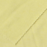 Light Yellow Marl French Terry, Poly-Cotton — photo 1