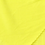 Brushed Polyester Stretch Milk Silk Knit Fabric, 180 gsm, 170 cm — Yellow — photo 1