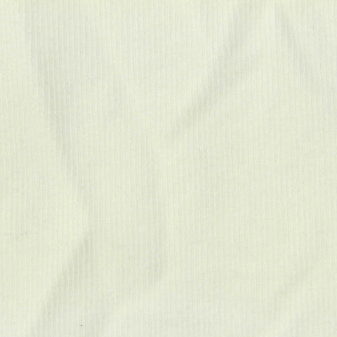 Polyester Stretch Rib Knit Fabric, 360 gsm, 160 cm — White
