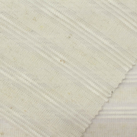 100% Polyester Chunky Knit Fabric, 137 gsm, 160 cm — Beige