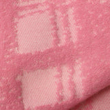 Pink Check Jacquard, Polyester — photo 1