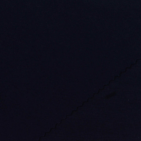 Tencel Lyocell Stretch Jersey Knit Fabric, 250 gsm, 155 cm — Navy