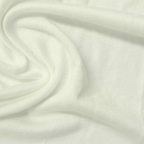 Viscose Polyester Piqué Knit Fabric, 253 gsm, 185 cm — Beige