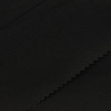 Polyester Stretch Knit Fabric, 187 gsm, 155 cm — Black — photo 1