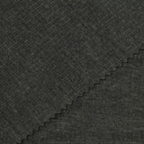 Dark Grey Marl Rib Knit, Poly-Viscose, 240 gsm — photo 1