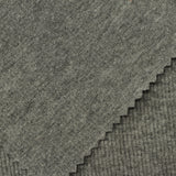 Heather Grey Marl Rib Knit, Poly-Cotton, 307 gsm — photo 1