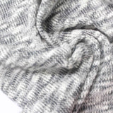 Grey Marl Chunky Knit, Cotton-Poly, 190 gsm — photo 1