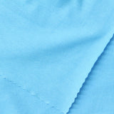Cotton Polyester Jersey Knit Fabric, 140 gsm — Blue, ref EF-254319 — photo 1