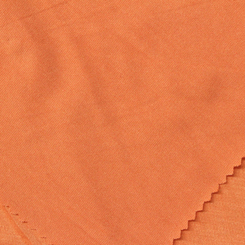 Orange Marl Jersey Knit, Viscose-Poly, 220 gsm
