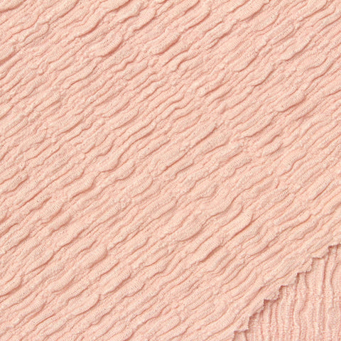 Polyester Stretch Crepe Fabric, 263 gsm — Pink