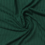 Polyester Viscose Rib Knit Fabric, 150 gsm, 150 cm — Green — photo 1