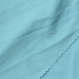 Polyester Stretch Rib Knit Fabric, 250 gsm, 144 cm — Blue — photo 1