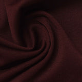 Polyester Stretch Ponte Knit Fabric, 310 gsm, 155 cm — Red — photo 1