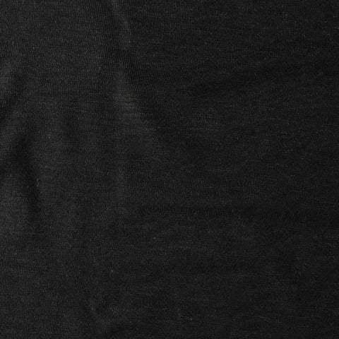 Viscose Stretch Jersey Knit Fabric, 170 gsm, 160 cm — Black, ref EF-212279