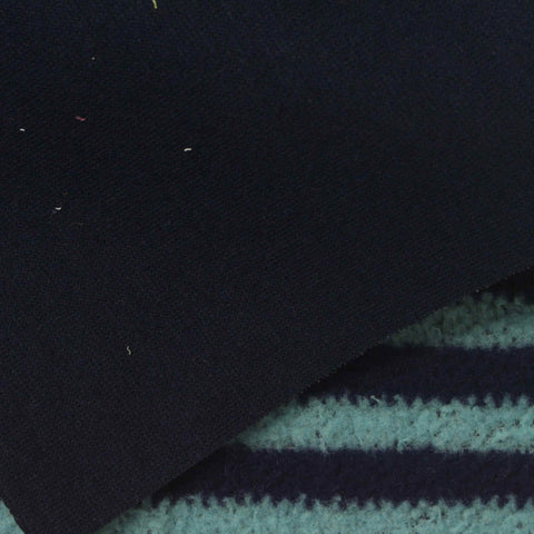 100% Polyester Knit Fabric, 390 gsm, 176 cm — Navy