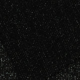 Black Marl Chunky Knit, Poly-Viscose, 200 gsm, 135 cm — photo 1