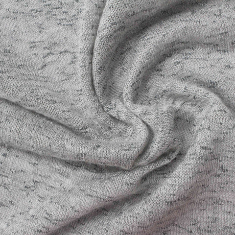 Grey Diamond Chunky Knit, Poly-Viscose