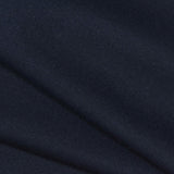 Polyester Viscose Stretch Ponte Knit Fabric, 350 gsm, 160 cm — Navy — photo 1