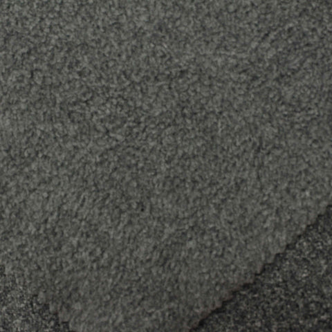 Dark Grey Marl French Terry, Polyester, 170 gsm