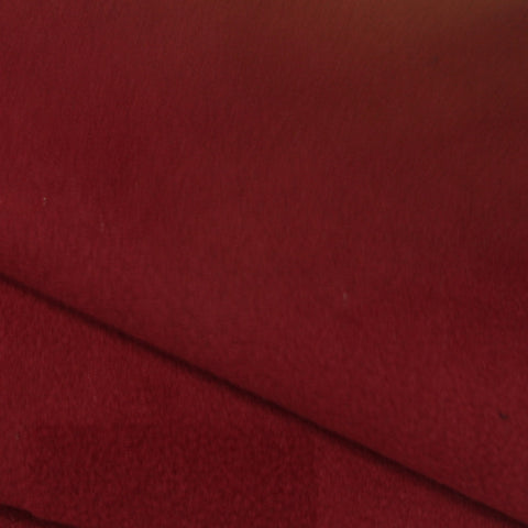 Polyester Stretch Fleece Fabric, 330 gsm, 148 cm — Red
