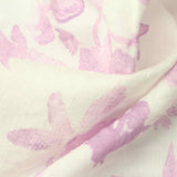 Purple Floral Seersucker, Cotton-Viscose — photo 1