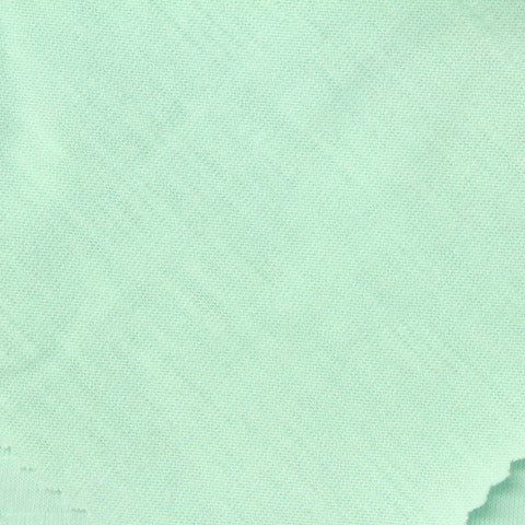 Slub Cotton Polyester Jersey Knit Fabric, 150 gsm — Green