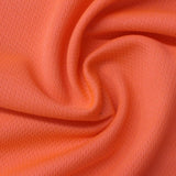 100% Polyester Birdseye Knit Fabric, 135 gsm, 175 cm — Orange — photo 1