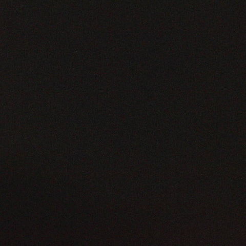Polyester Viscose Stretch Woven Fabric, 206 gsm — Black