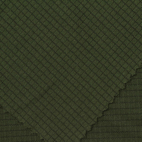 100% Viscose Interlock Knit Fabric, 130 gsm, 160 cm — Green