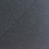 Dark Grey Heathered-Marl Rib Knit, Cotton-Modal — photo 1