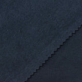 Brushed 100% Cotton French Terry Fabric, 300 gsm, 164 cm — Navy — photo 1