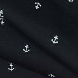 White Anchors Sateen, Cotton — photo 1