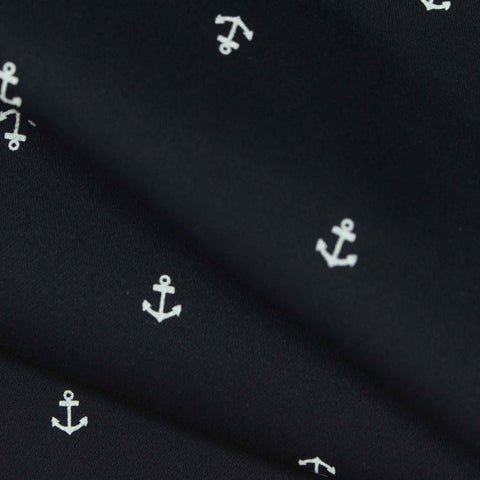 White Anchors Sateen, Cotton