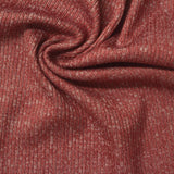 Off-White Marl Rib Knit, Viscose-Poly, 251 gsm — photo 1