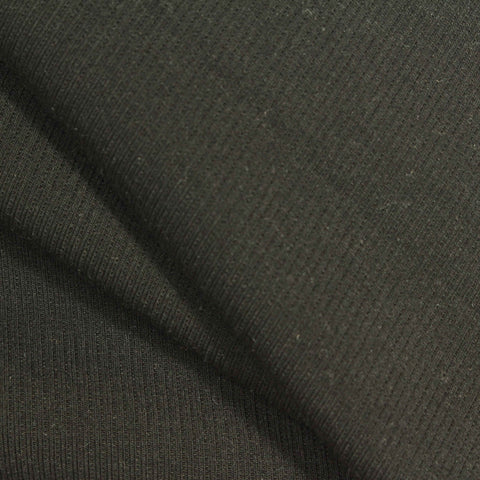Black Rib Knit, Polyester