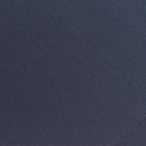 Dark Blue Marl Ponte Knit, Cotton-Nylon, 220 gsm