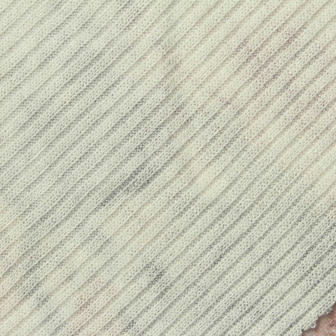 Cream Abstract Rib Knit