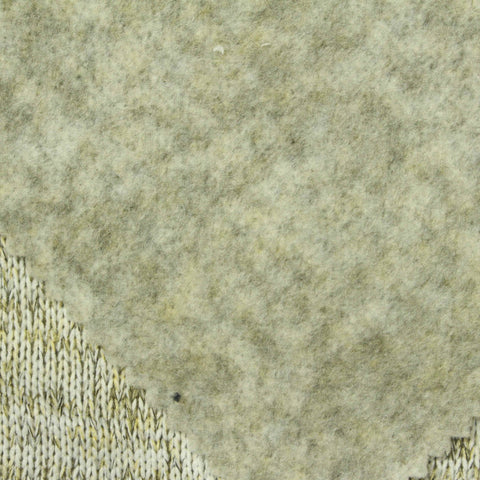 Cream Marl Chunky Knit, Polyester, 278 gsm
