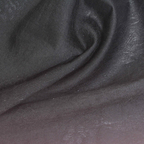 Black Abstract Jacquard, Tencel Lyocell-Nylon