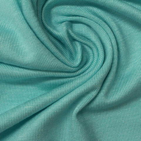 Viscose Stretch Jersey Knit Fabric, 190 gsm, 170 cm — Green