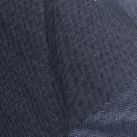 Dark Blue Marl Scuba Knit