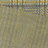 Yellow Check Jacquard, Poly-Viscose — photo 1