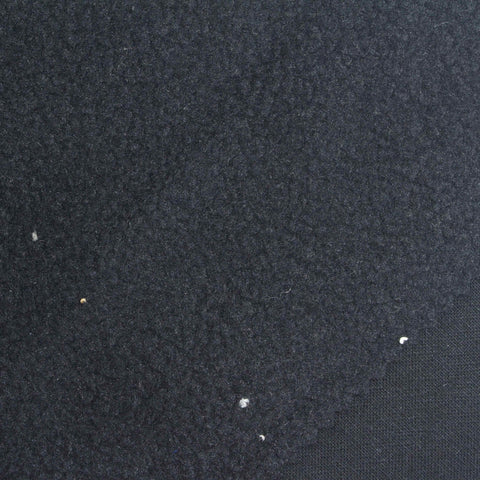 Polyester Cotton Fleece Fabric, 310 gsm, 160 cm — Navy