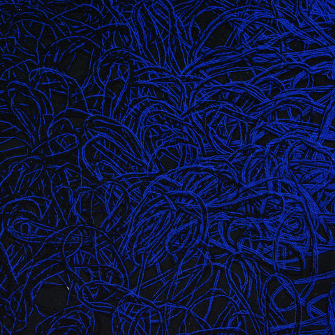100% Cotton Poplin Fabric, 206 gsm, 160 cm — Navy
