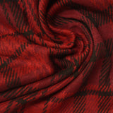 Red Plaid Jacquard, Poly-Cotton, 190 gsm, 160 cm, ref EF-257380 — photo 1